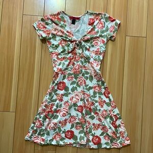 Hot Kiss mini floral dress